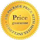 Fix package price with hotel included